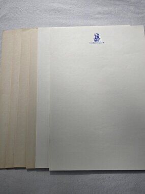 The Ritz-Carlton Stationery Paper Pads Vintage